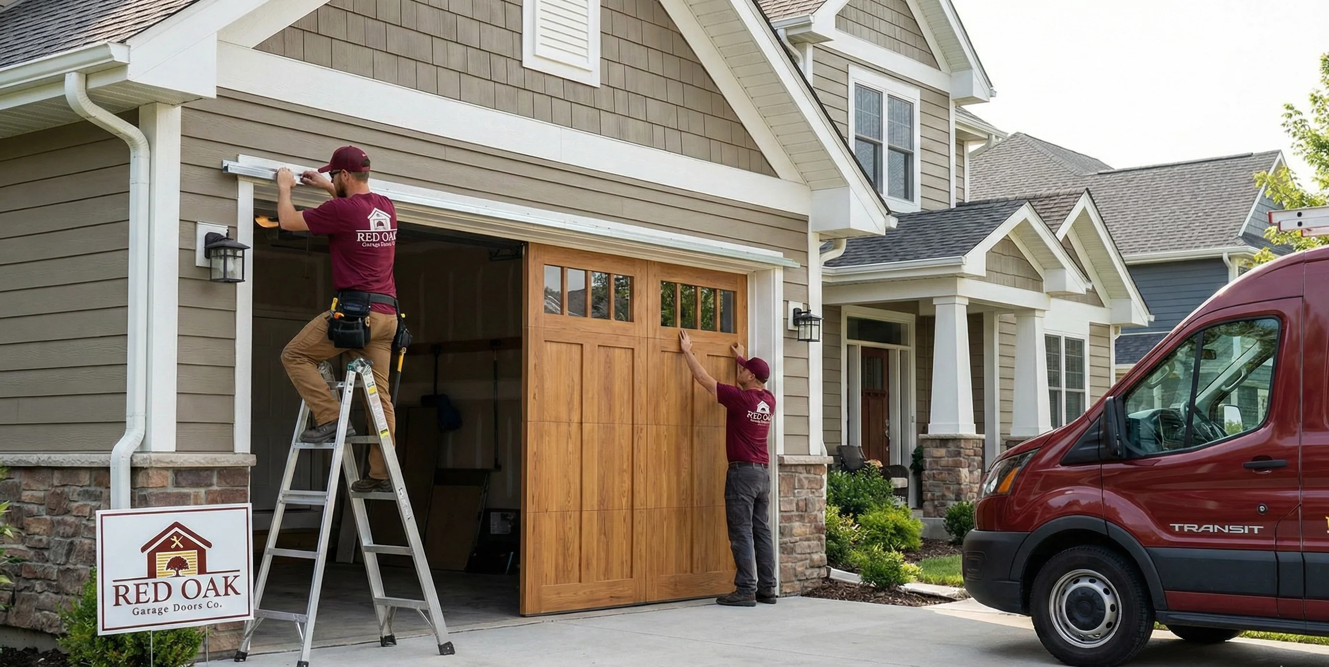 Professional Garage Door Installation services in Red Oak Garage Doors Co. service areas