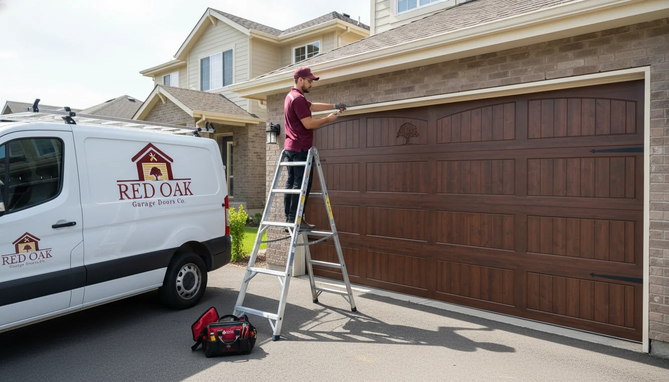 Professional Garage Door Maintenance services in Red Oak Garage Doors Co. service areas