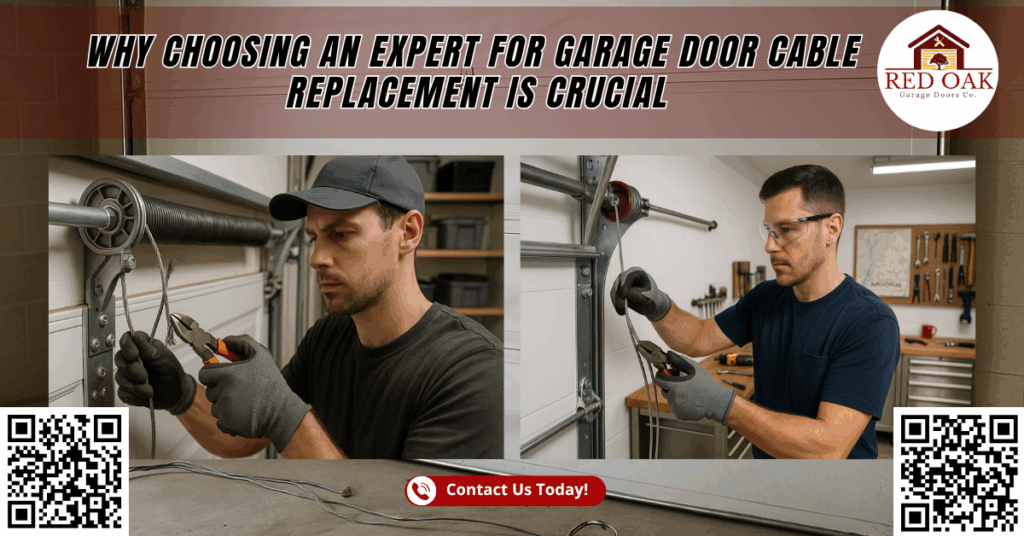 Why Choosing an Expert for Garage Door Cable Replacement Is Crucial - Red Oak Garage Doors Co.