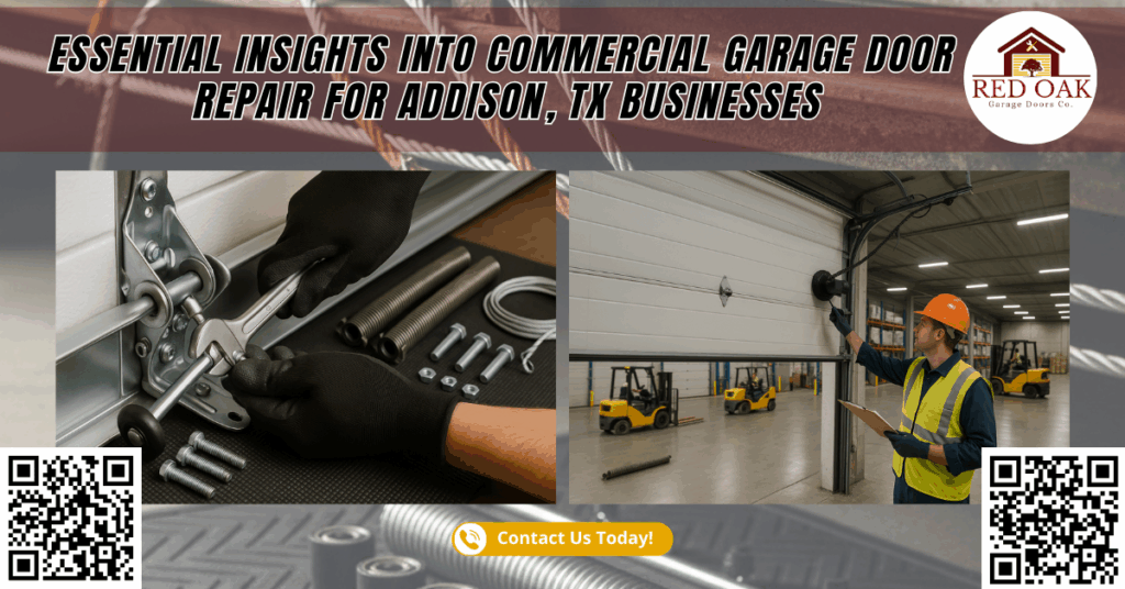 Essential Insights Into Commercial Garage Door Repair for Addison, TX Businesses - Red Oak Garage Doors Co.