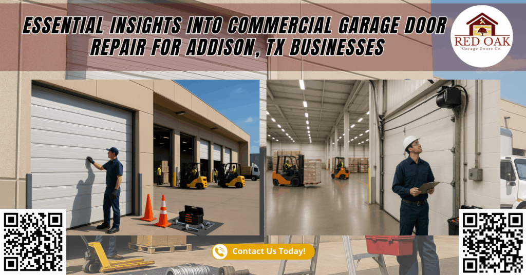 Essential Insights Into Commercial Garage Door Repair for Addison, TX Businesses