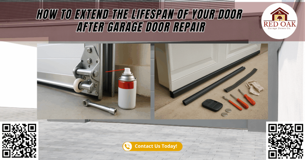 How to Extend the Lifespan of Your Door After Garage Door Repair - Red Oak Garage Doors Co.